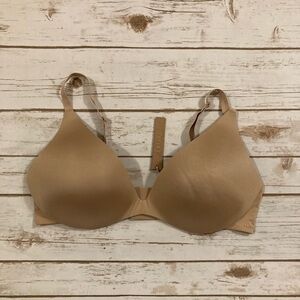 SKIMS Wireless Form Push Up Plunge Bra Mica/Clay 40C